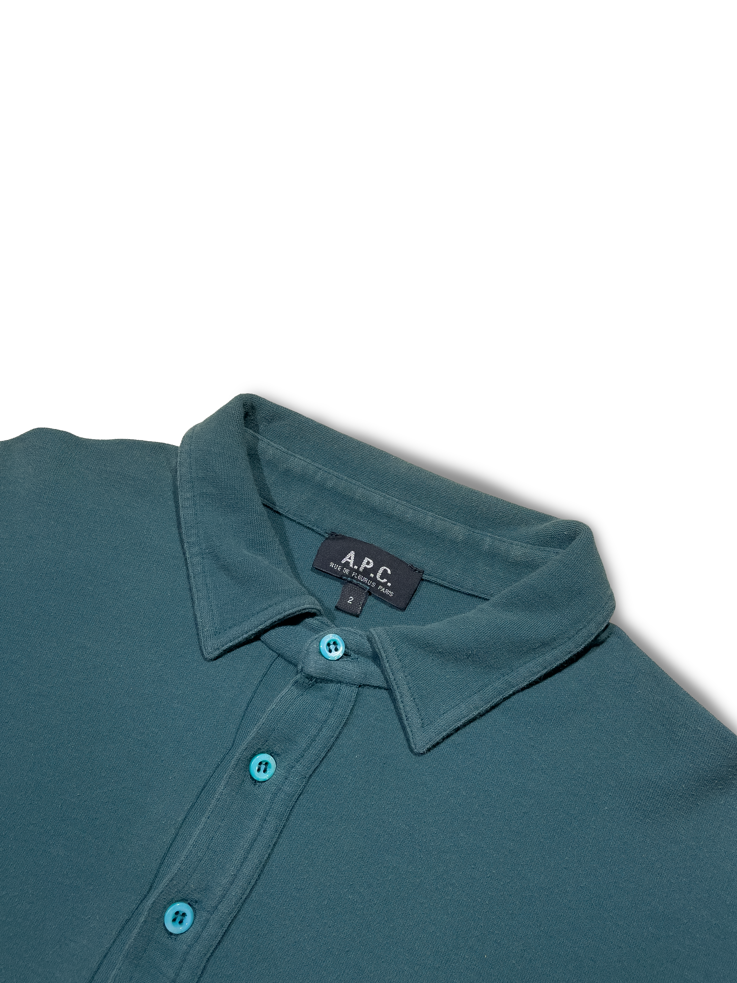 A.P.C. LONGSLEEVE POLO (M)