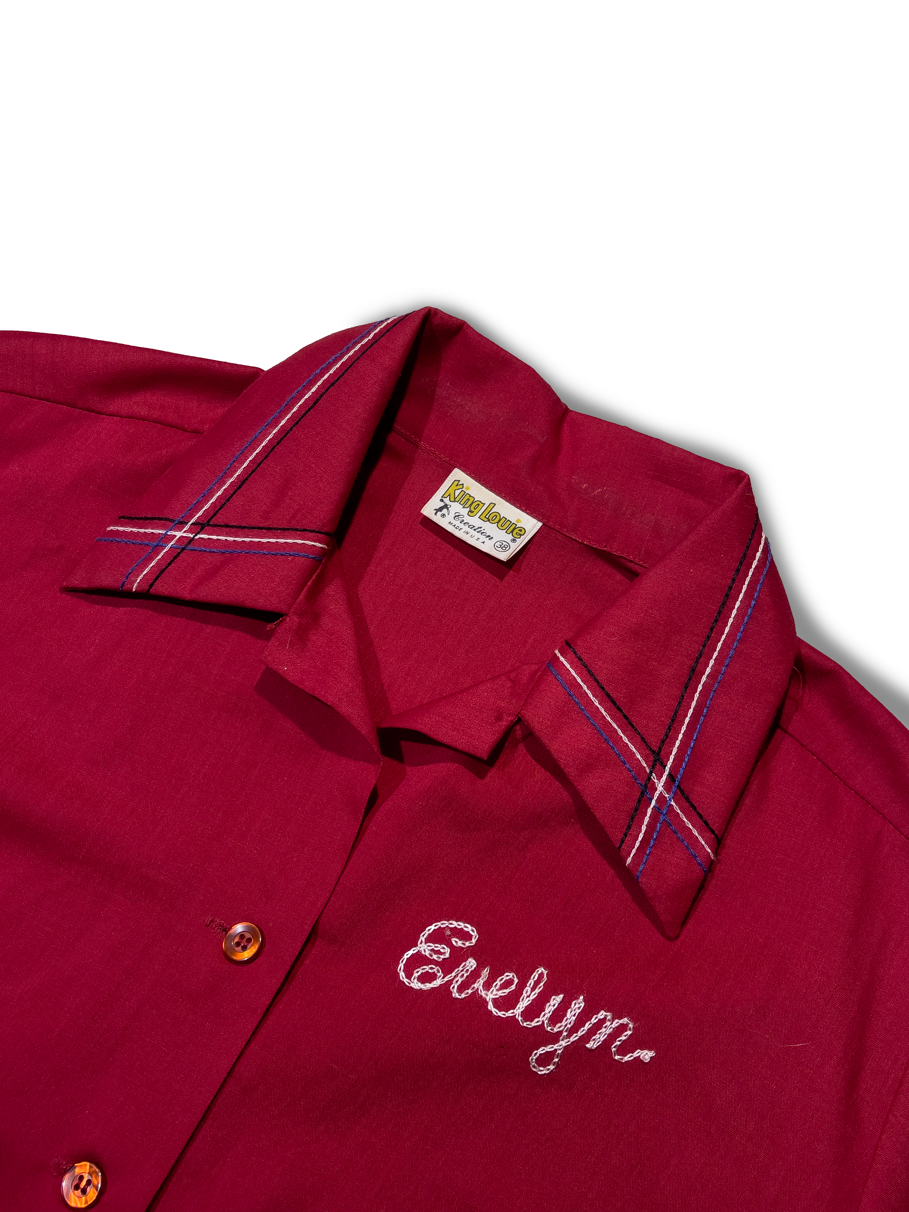 70's BOWLING SHIRT (S)