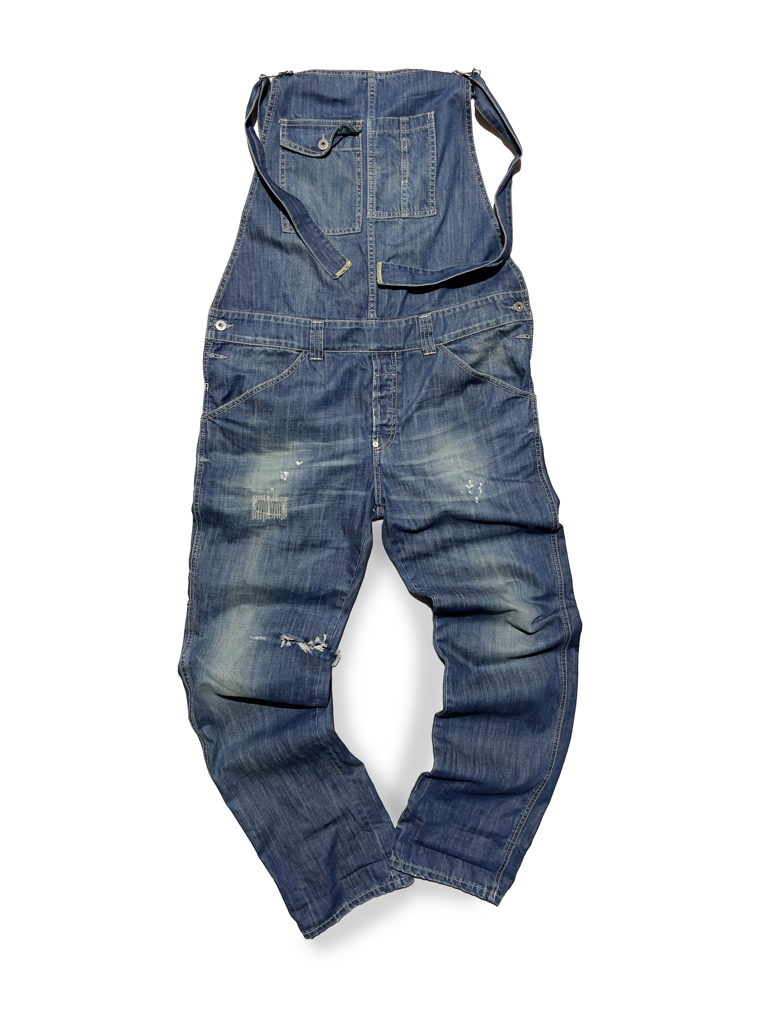 DENIM SALOPETTE (36)