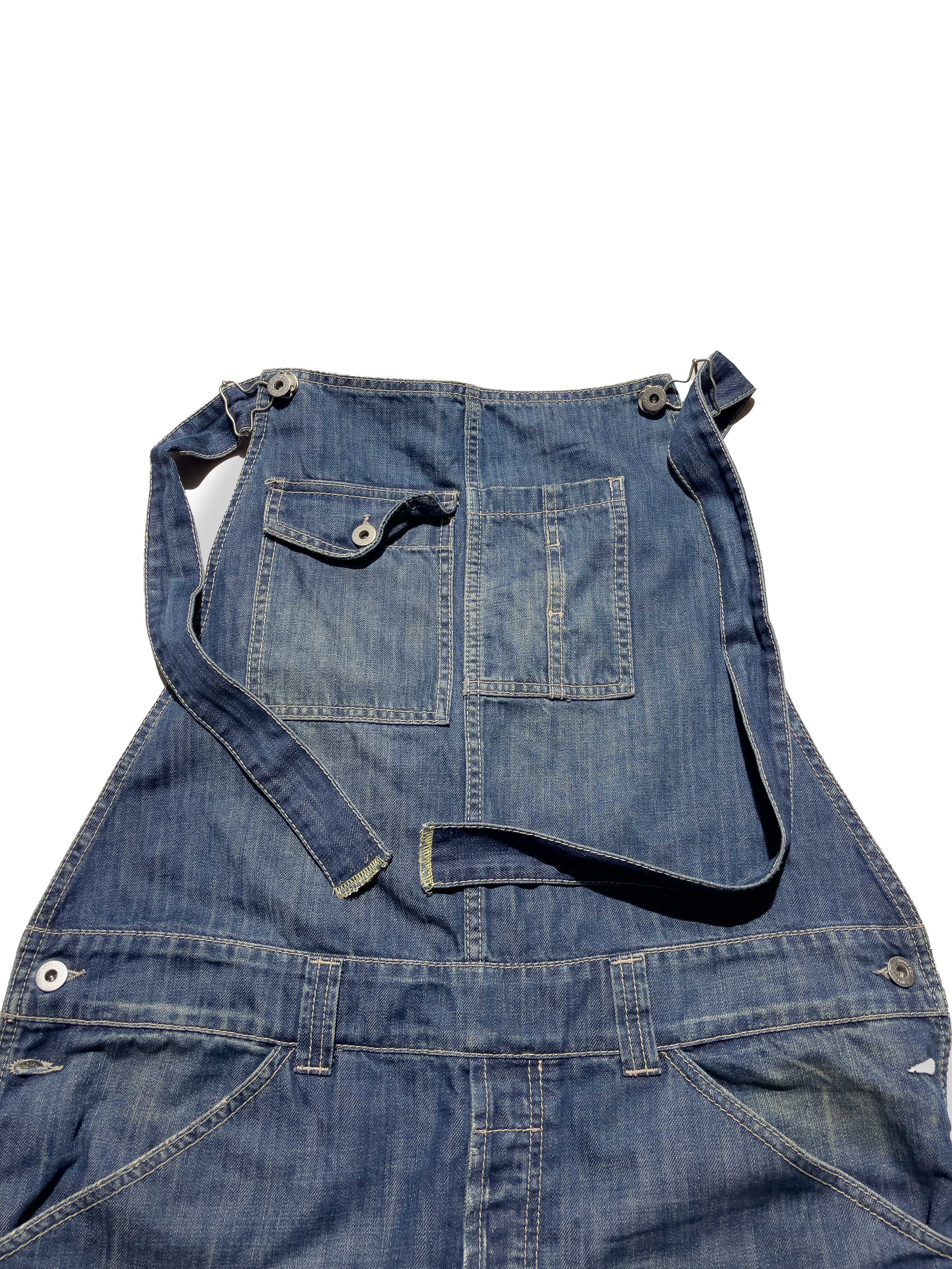 DENIM SALOPETTE (36)