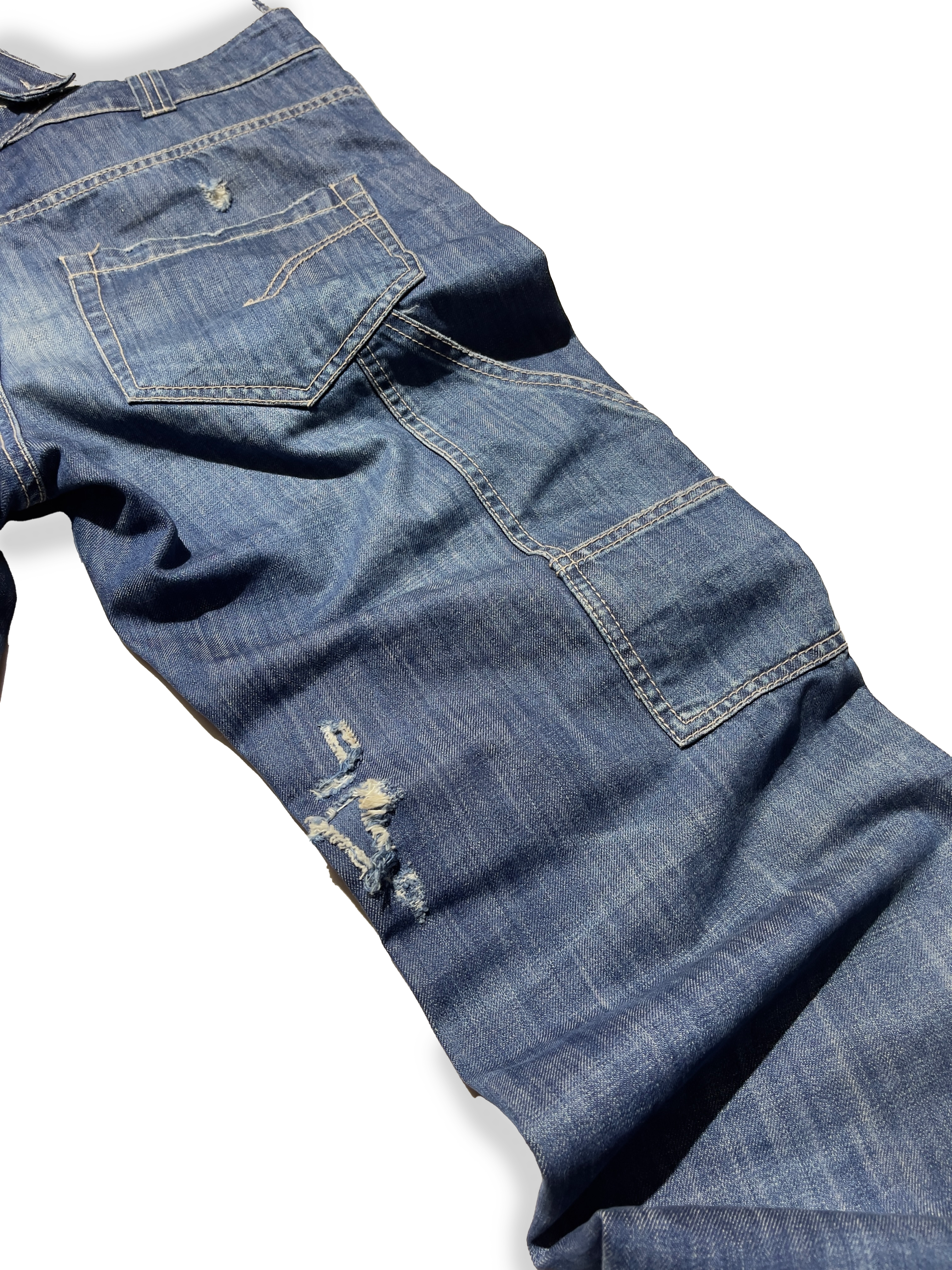 DENIM SALOPETTE (36)