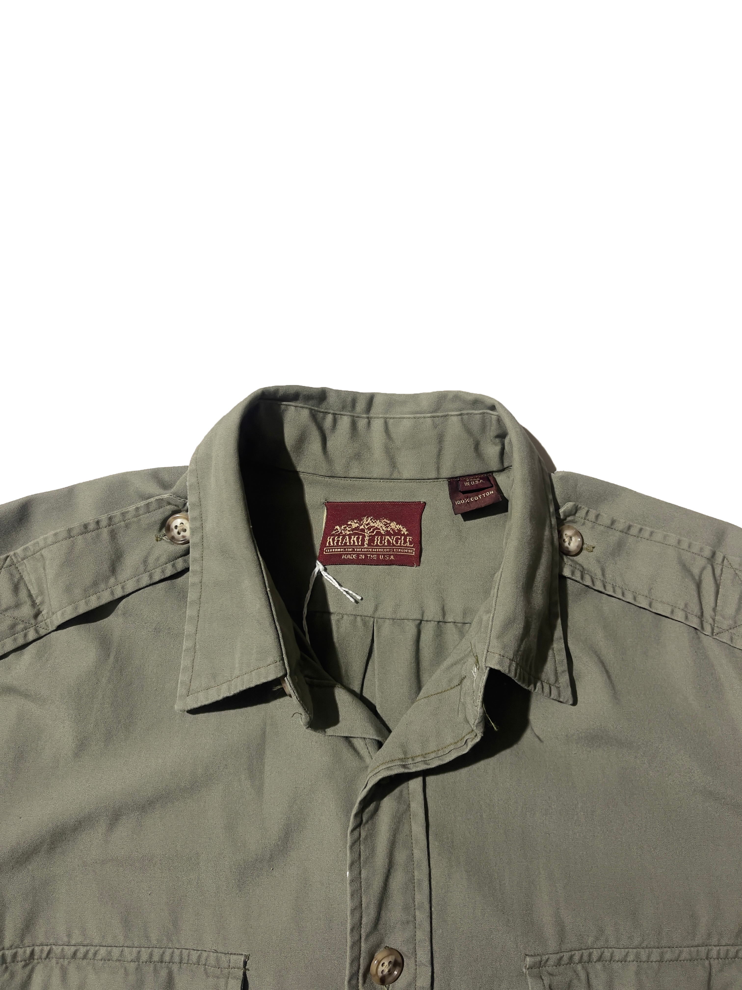 khaki jungle shirt