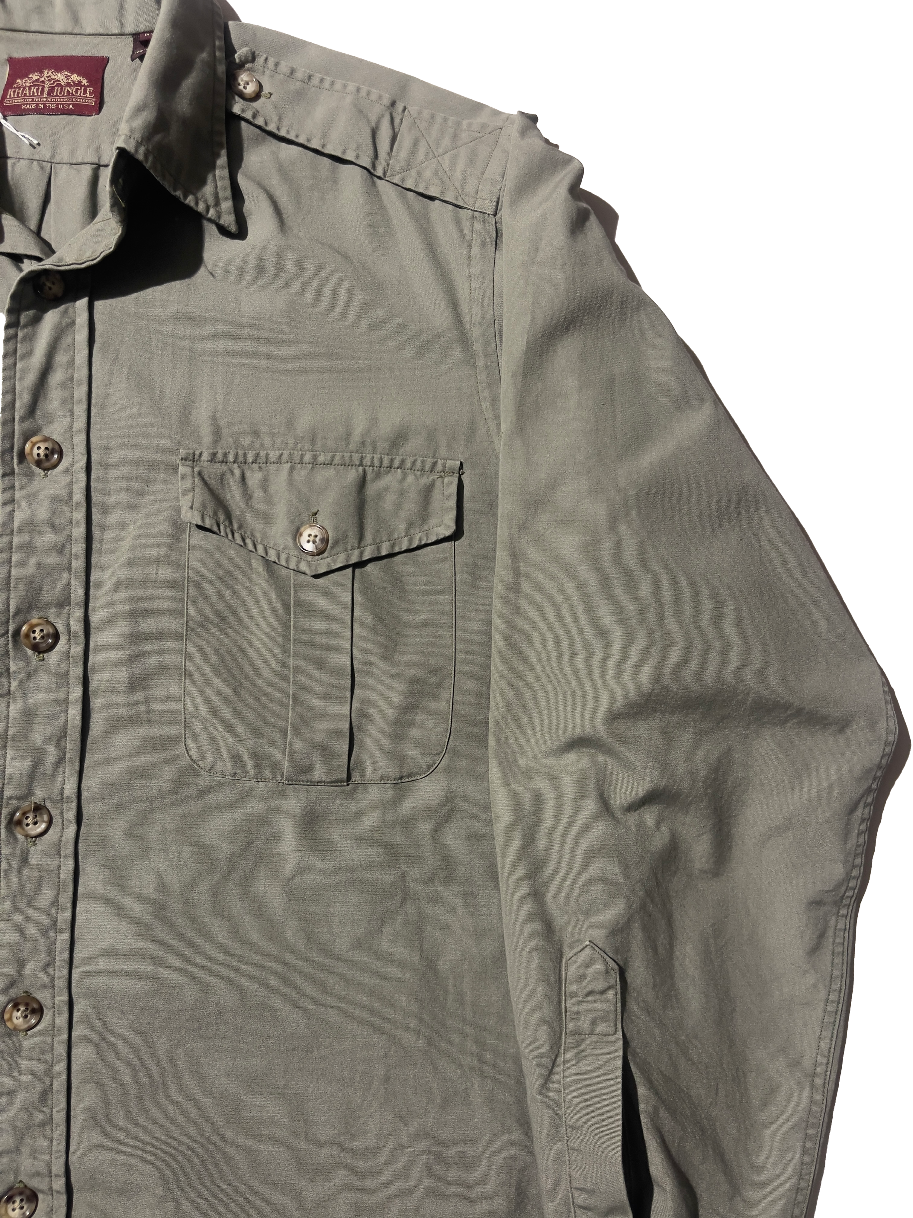 khaki jungle shirt