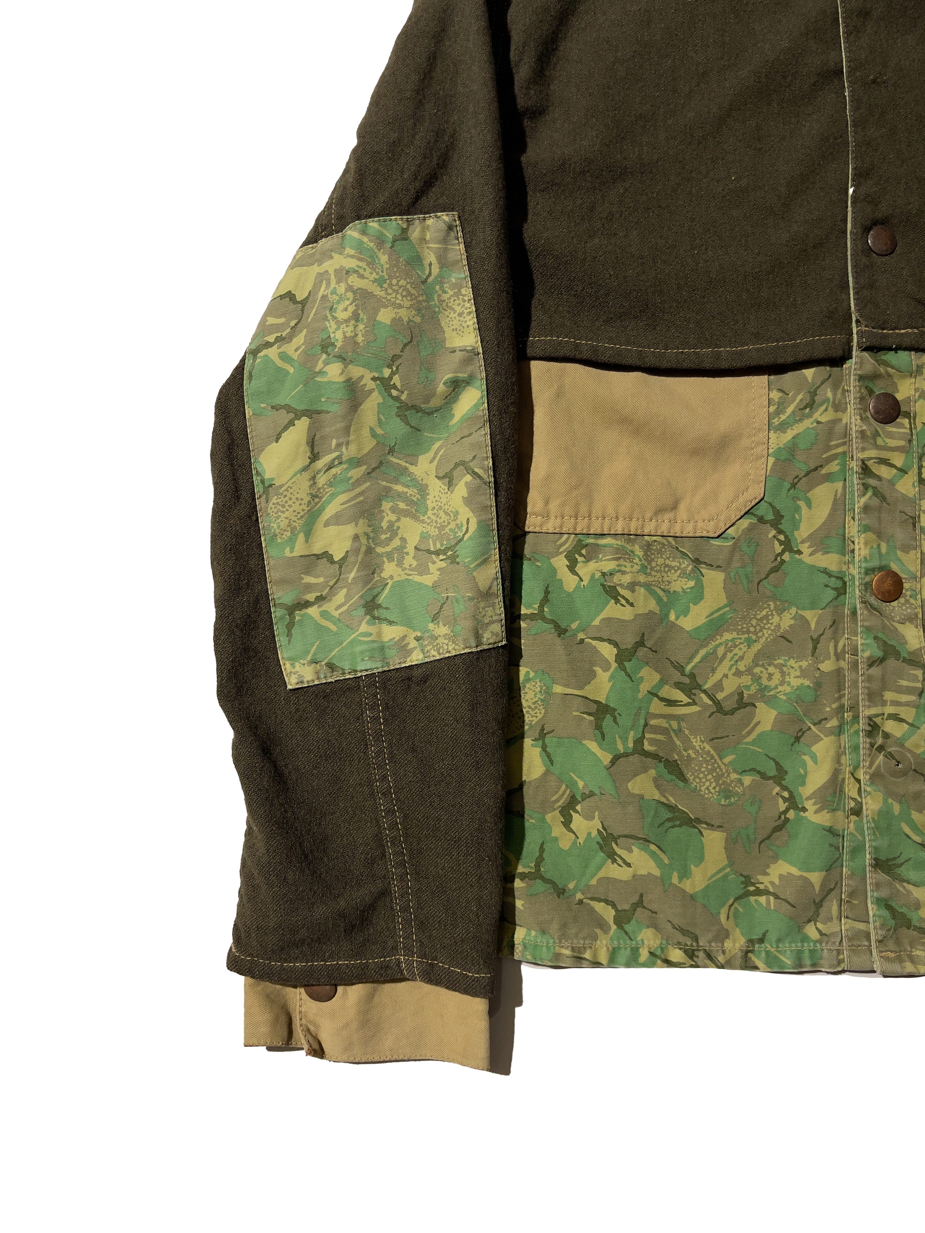 Patch camo jacket