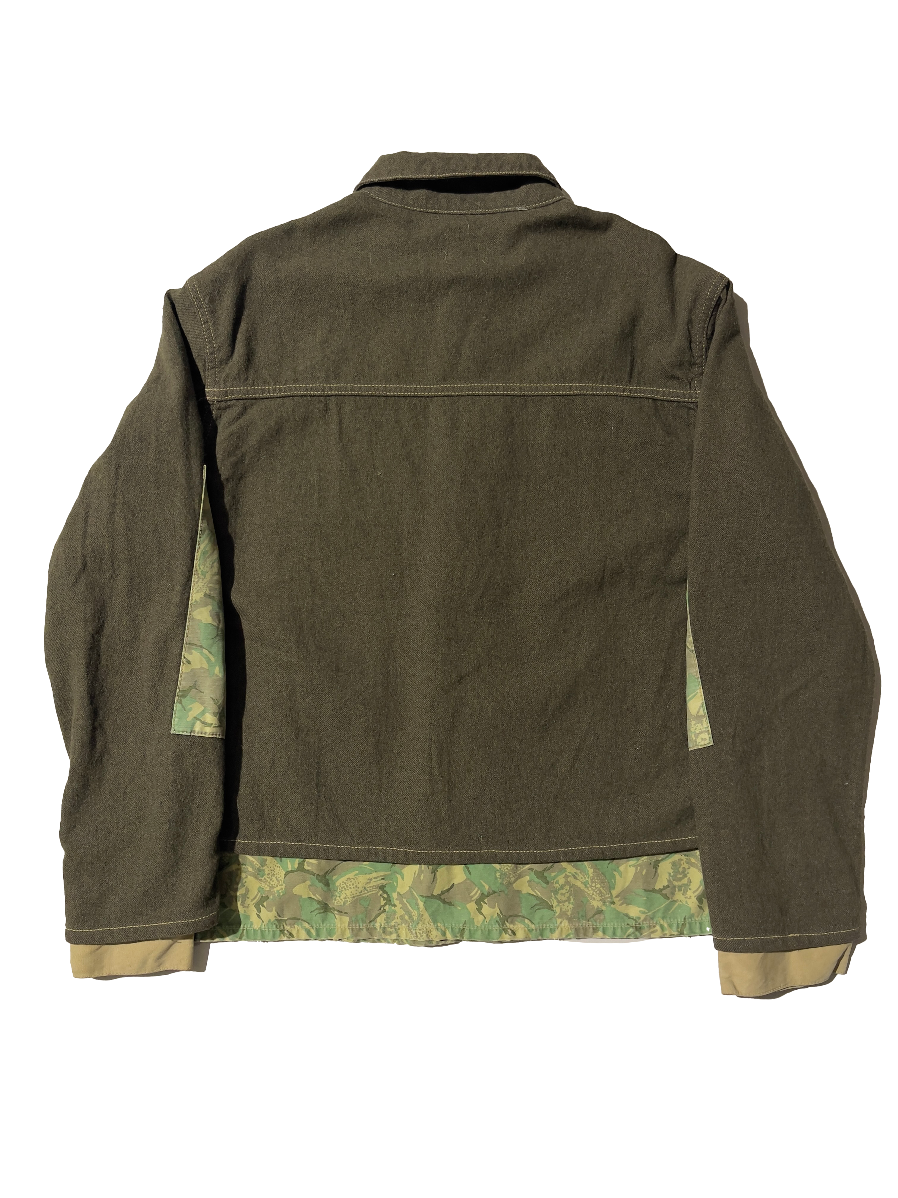 Patch camo jacket