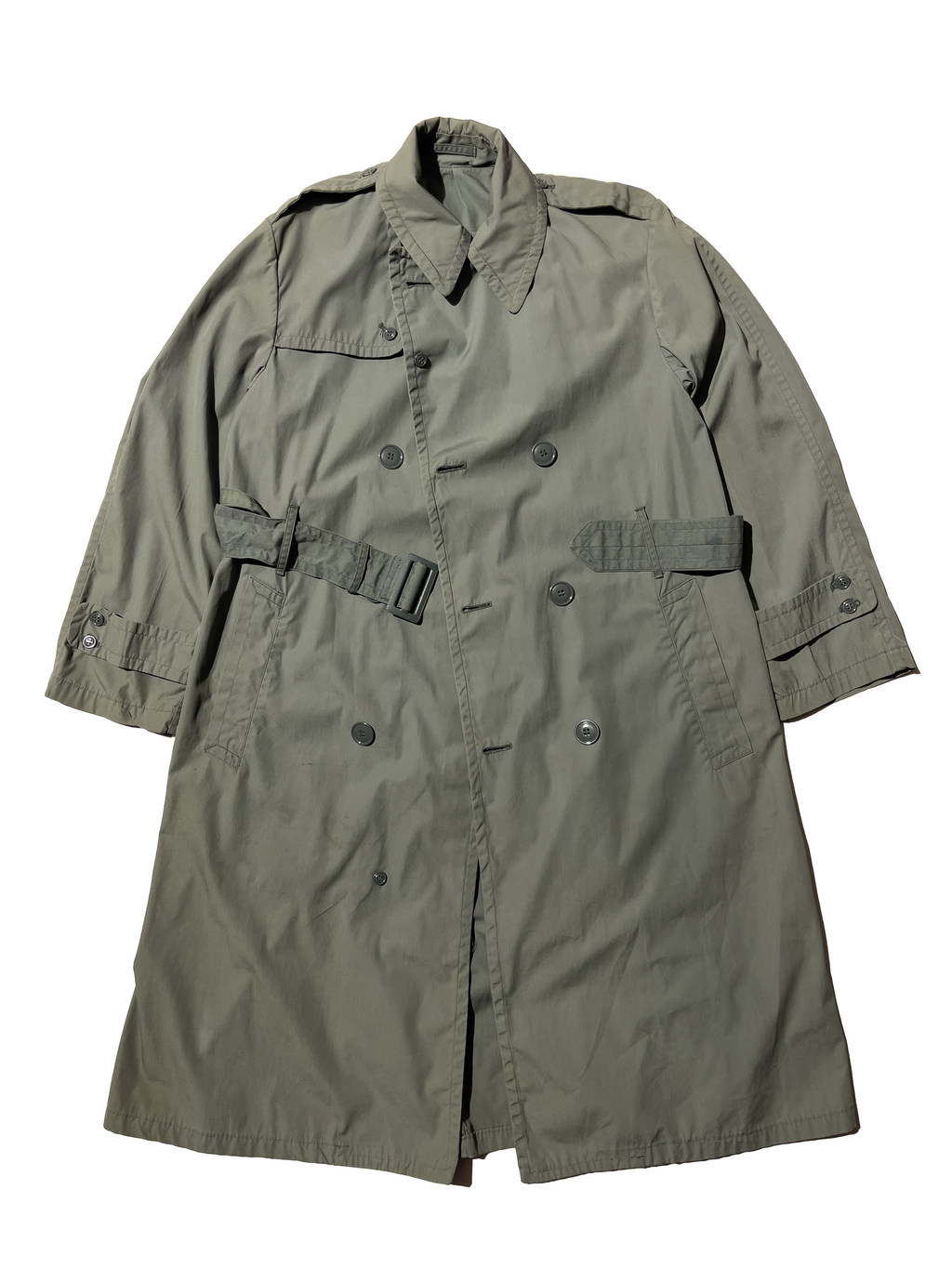 vintage us army raincoat