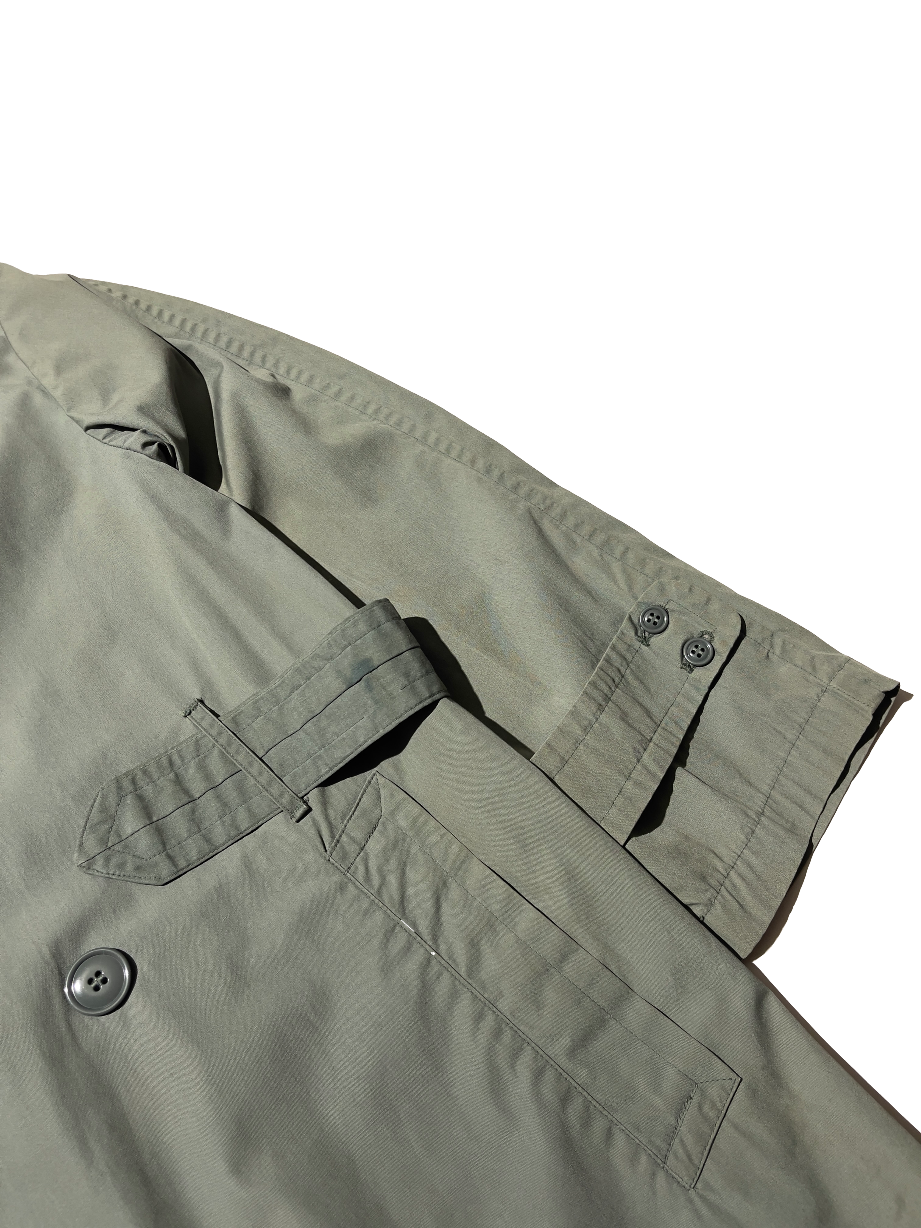 vintage us army raincoat