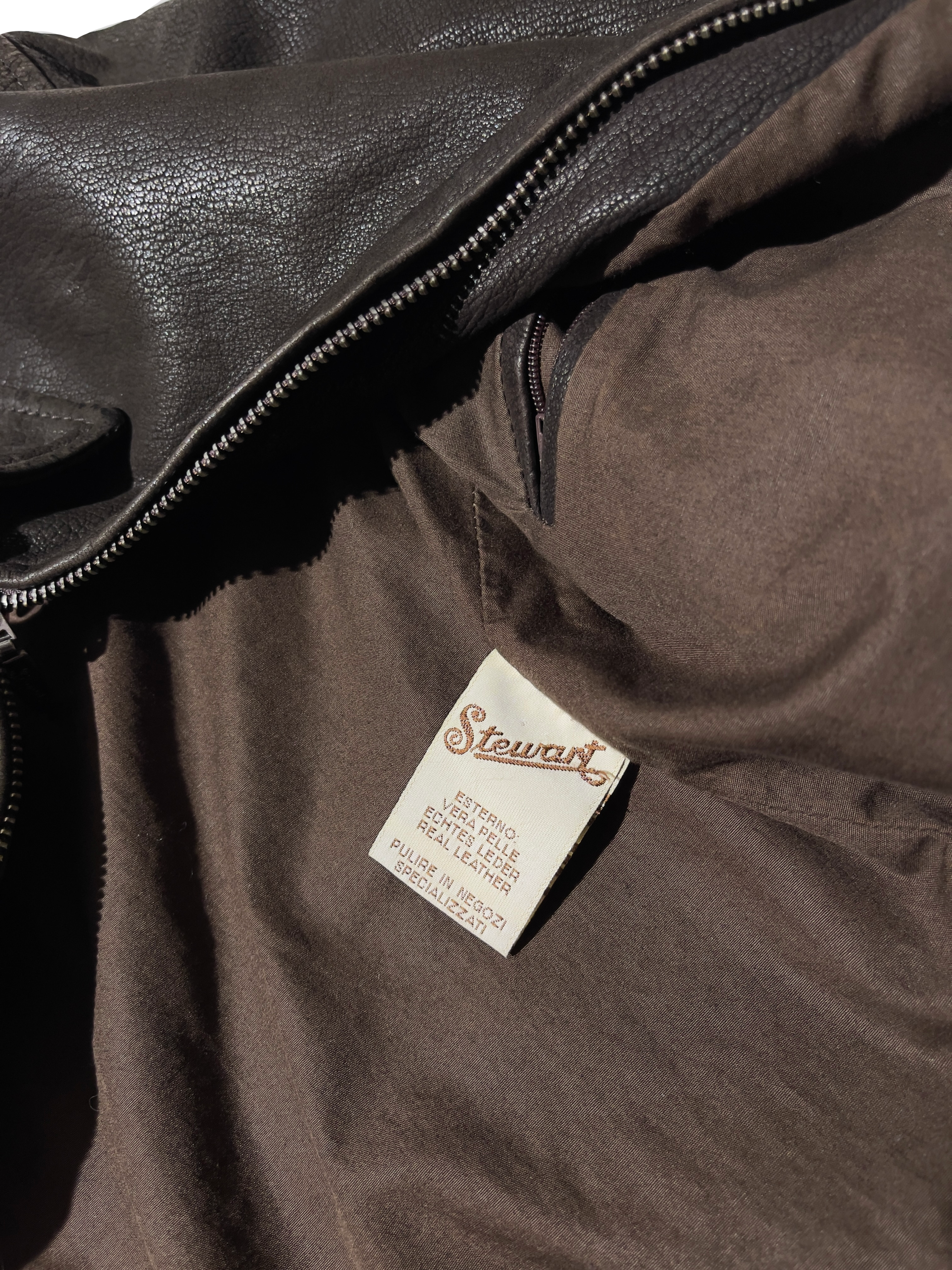 Stewart leather jacket