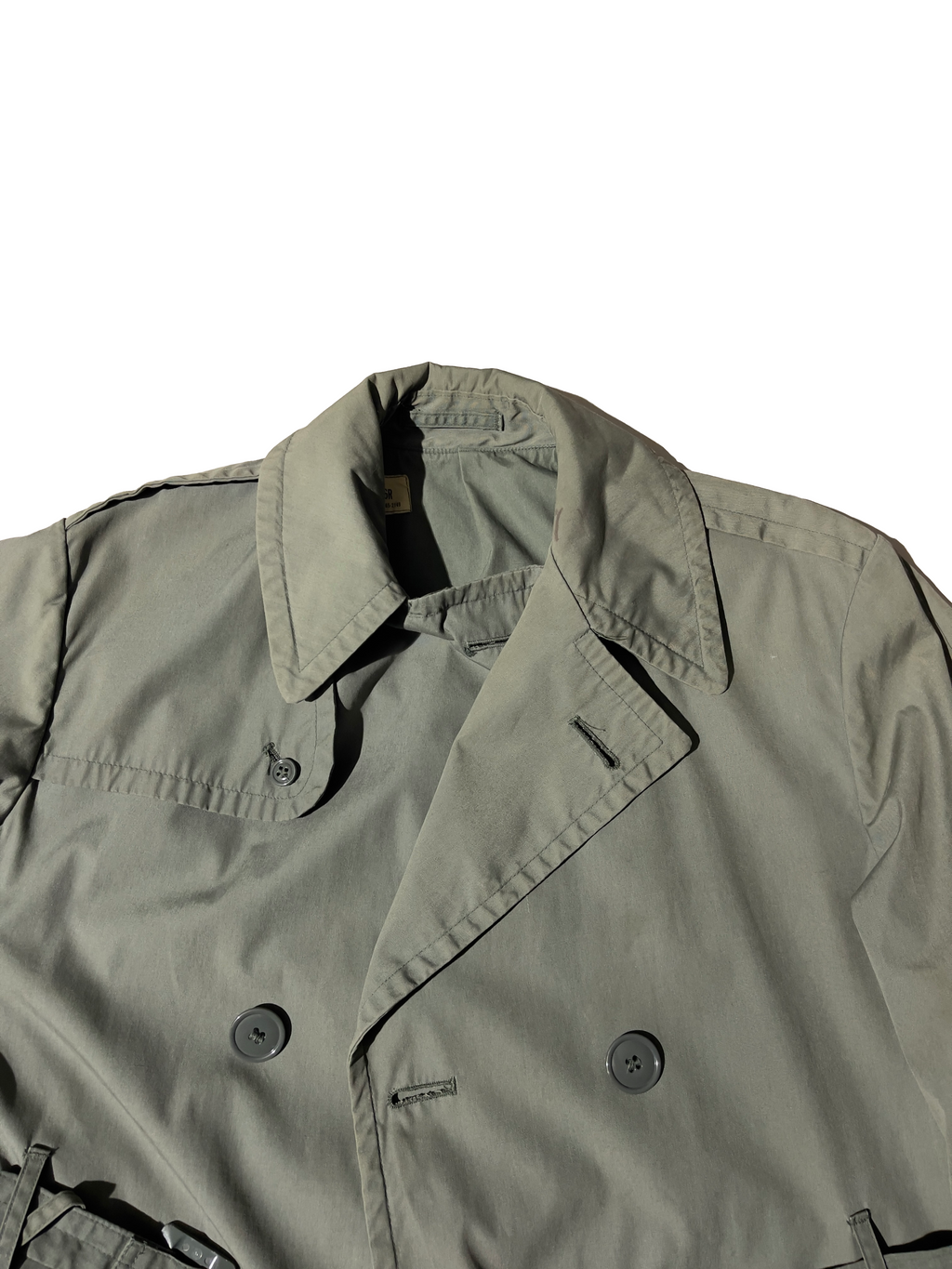 vintage us army raincoat