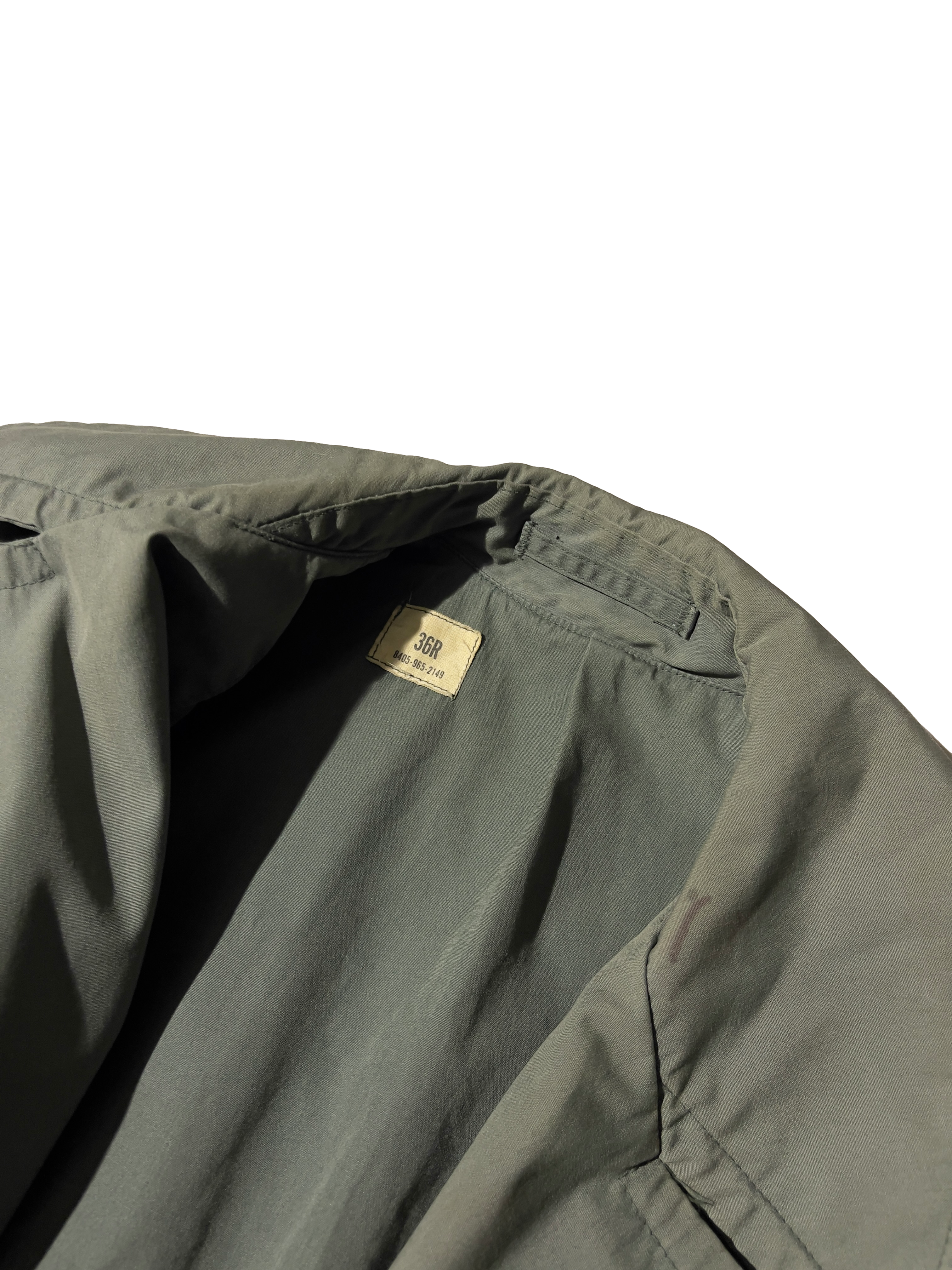 vintage us army raincoat